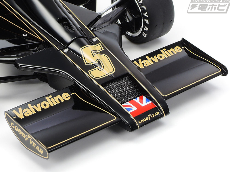 F1初のウイングカーとしてレースを席巻！「ロータス タイプ78」の1/12