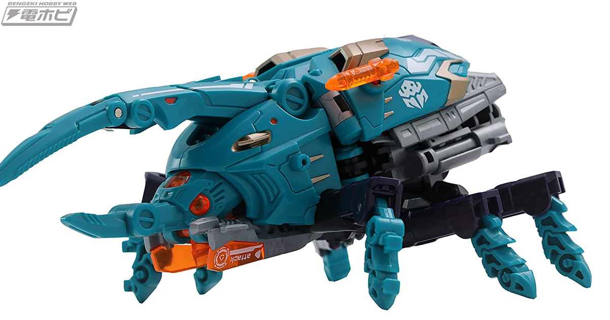 ヘラクレスオオカブトがモチーフの「BB-40ZE ZEPHYR」が52TOYS