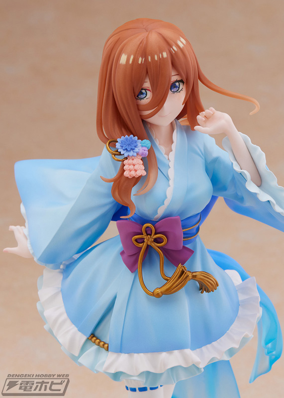 映画『五等分の花嫁』よりミニスカ浴衣姿の中野三玖がTENITOLシリーズ