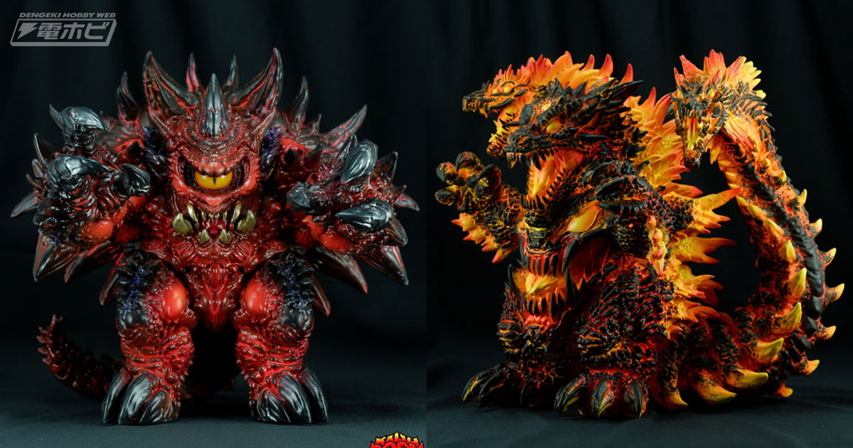 悪魔的な禍々しさ溢れるオリジナル怪獣フィギュア！「KAIJU DOOM」より