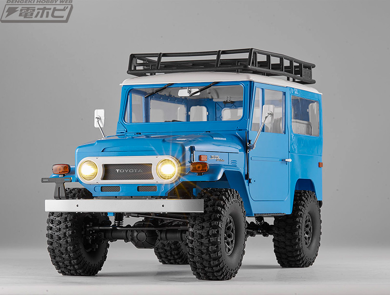 クロスカントリーの名車「ランクル40」が走り出す！1/10スケールの完成