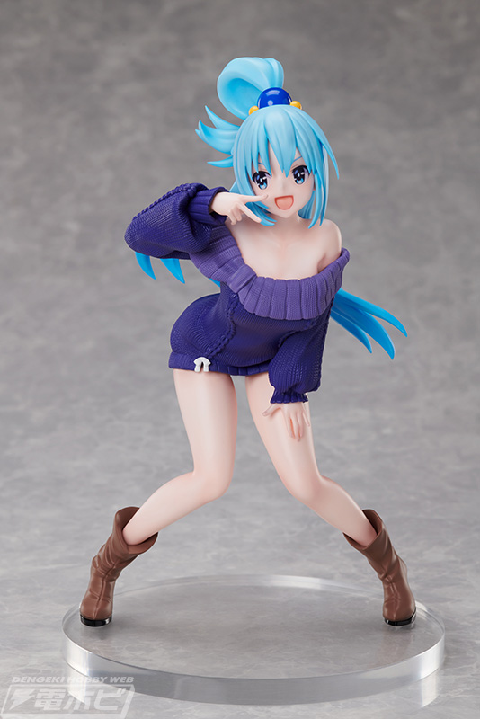 この素晴らしい世界に祝福を！3』服の編み目まで再現したアクアと