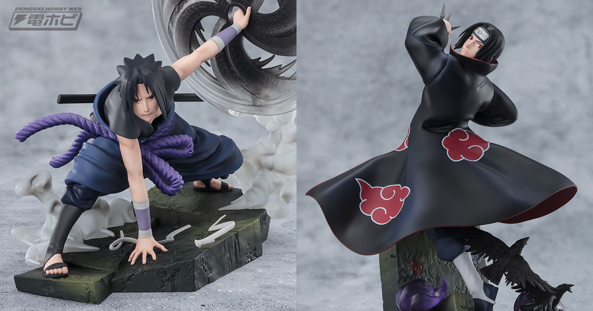 サスケとイタチの激闘シーンを表現！『NARUTO-ナルト- 疾風伝』サスケ