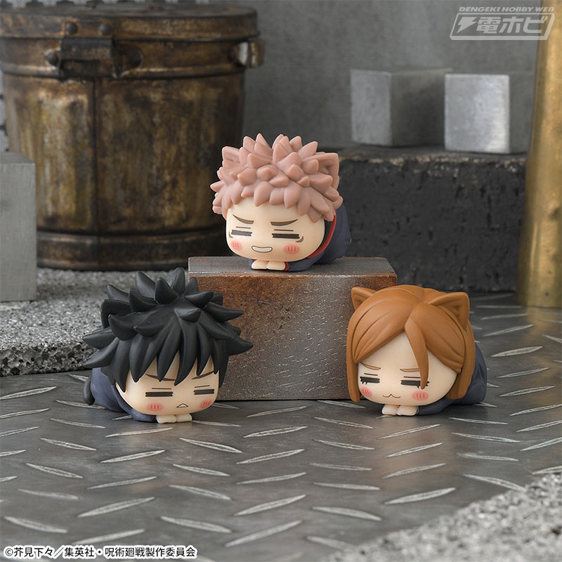 TVアニメ『呪術廻戦』のキャラクターたちが“おひるねこ”アイテムになっ