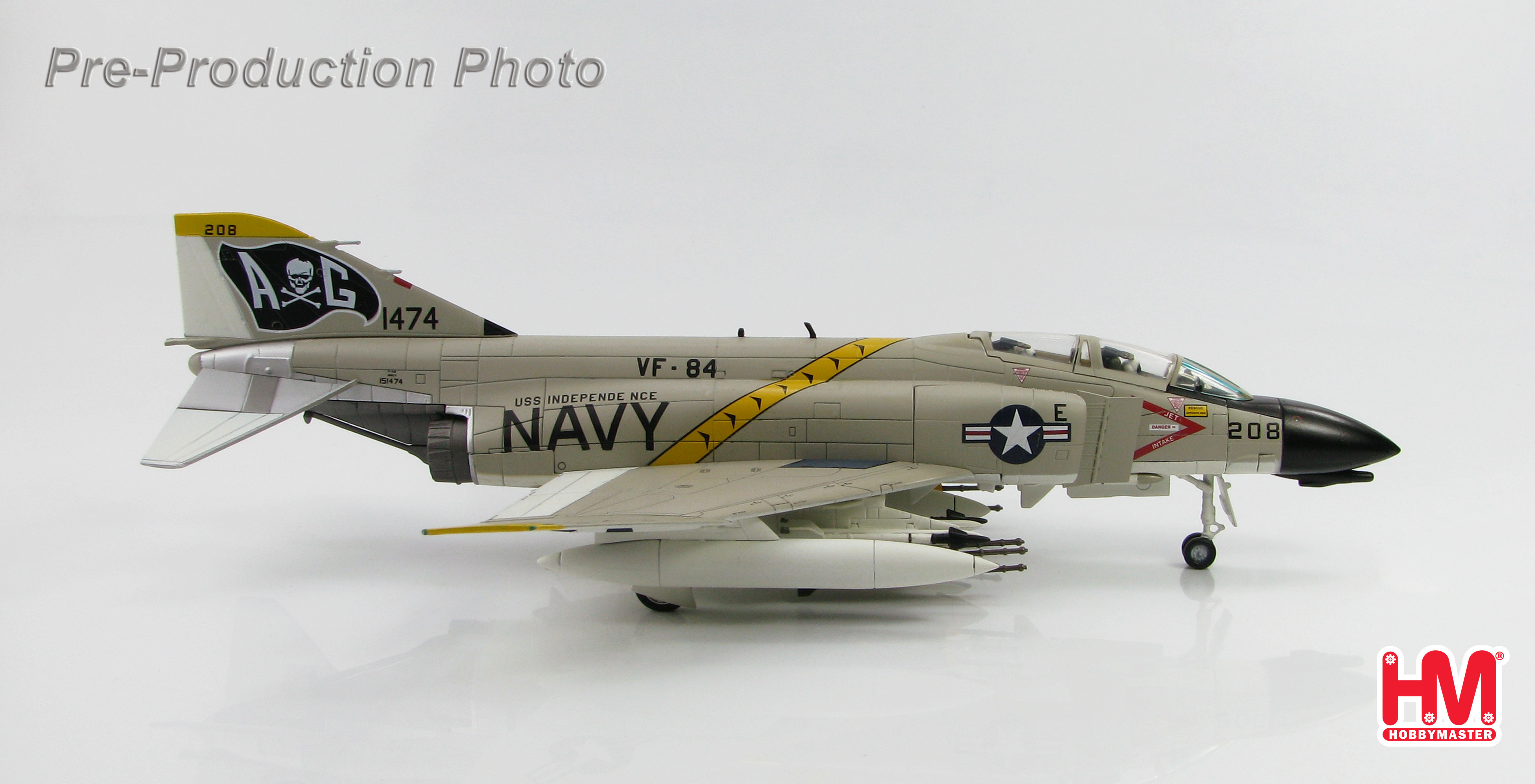 McDonnell Douglas F-4B Phantom II151474, VF-84 Jolly Rogers 1965