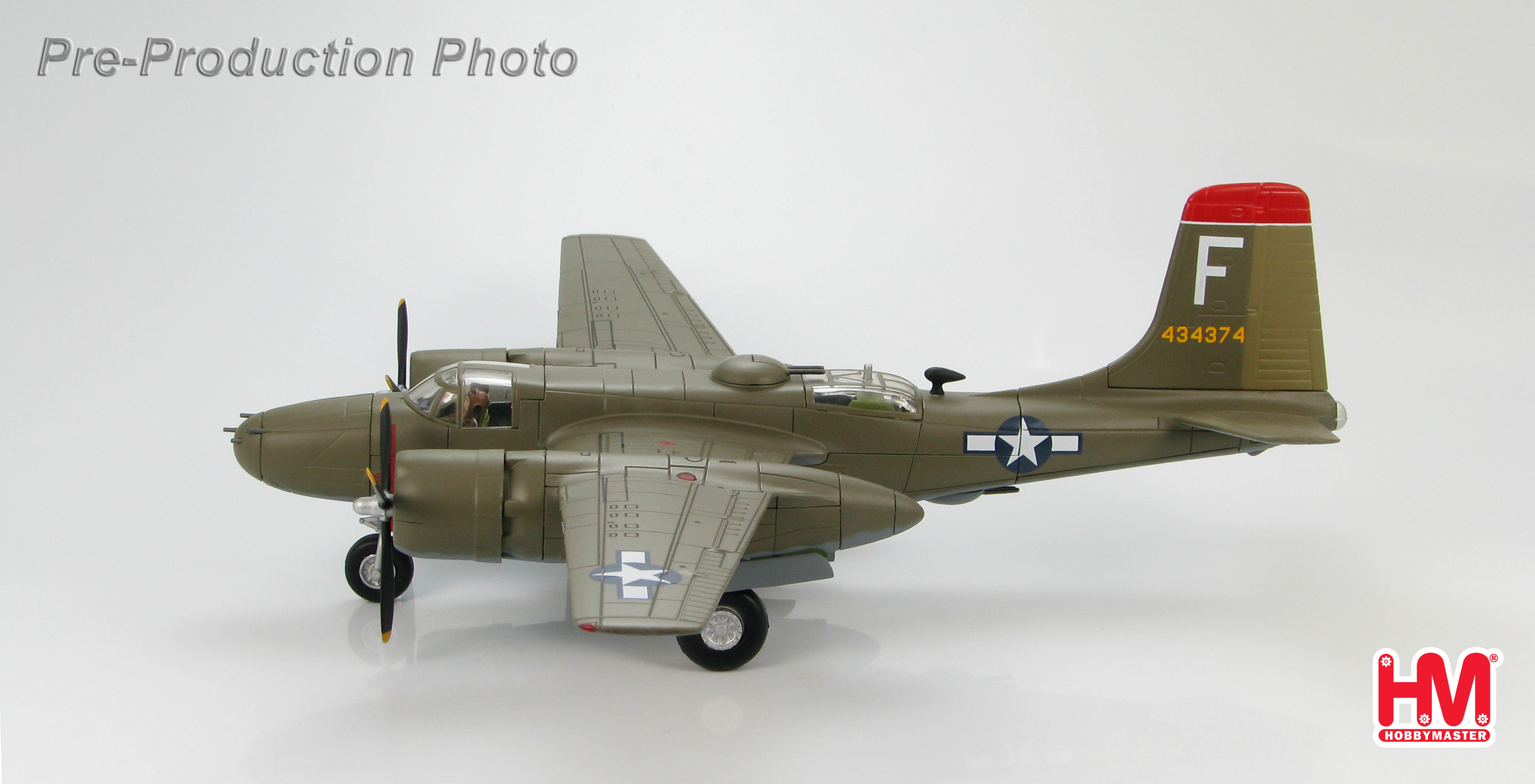 Douglas A-26B Invader 44-34374, 13th BS/3rd BG, Atsugi, Japan