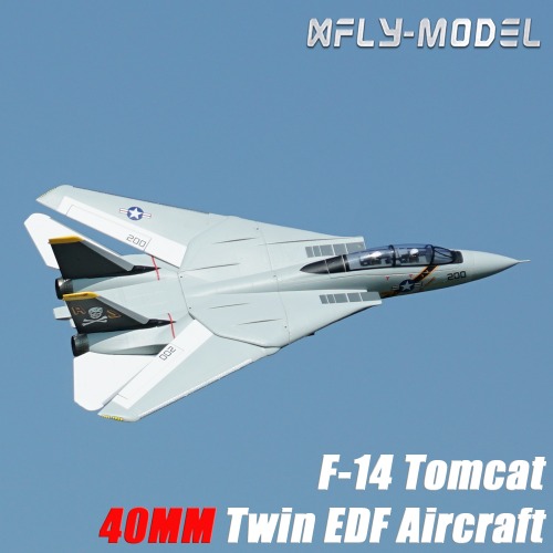 XFLY F-14 Tomcat Twin 40MM EDF JET PNP - HOBBYZONE
