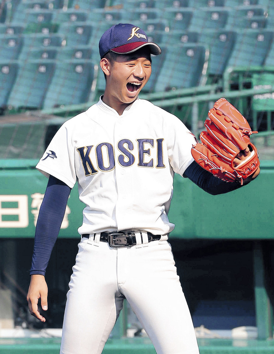 八戸学院光星の新背番号1・山田「粘り強く、勝ちにつながるような投球