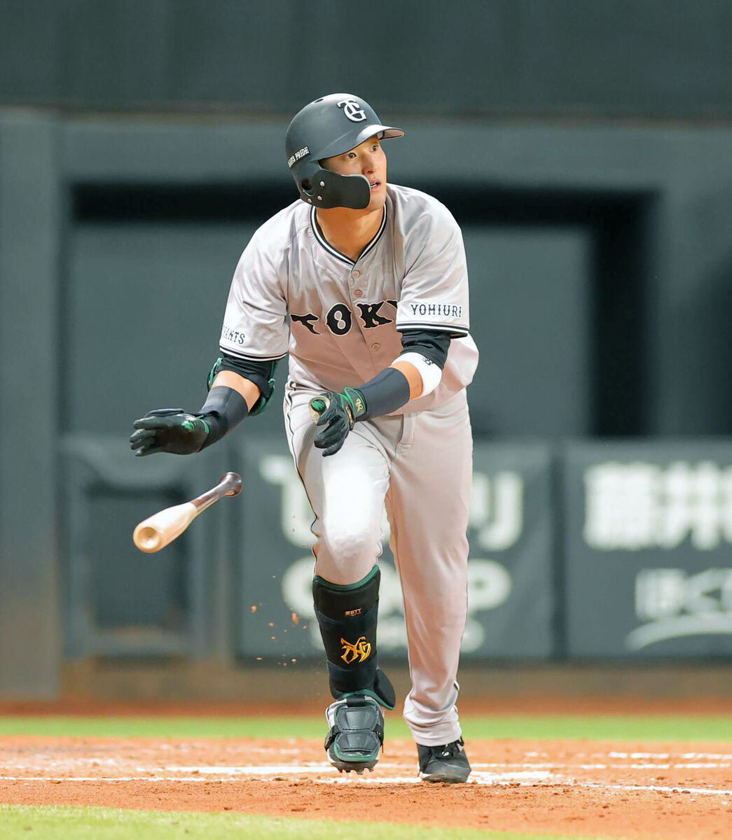 巨人・吉川尚輝、今季初の6番で1か月ぶりの一発…奮闘エースへ力強い