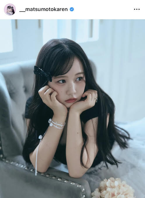 いつもと雰囲気違う…」FRUITS ZIPPER・松本かれんにファン