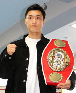 西田凌佑、陣営が“ビッグバン”中谷潤人に対抗して新ニックネーム披露