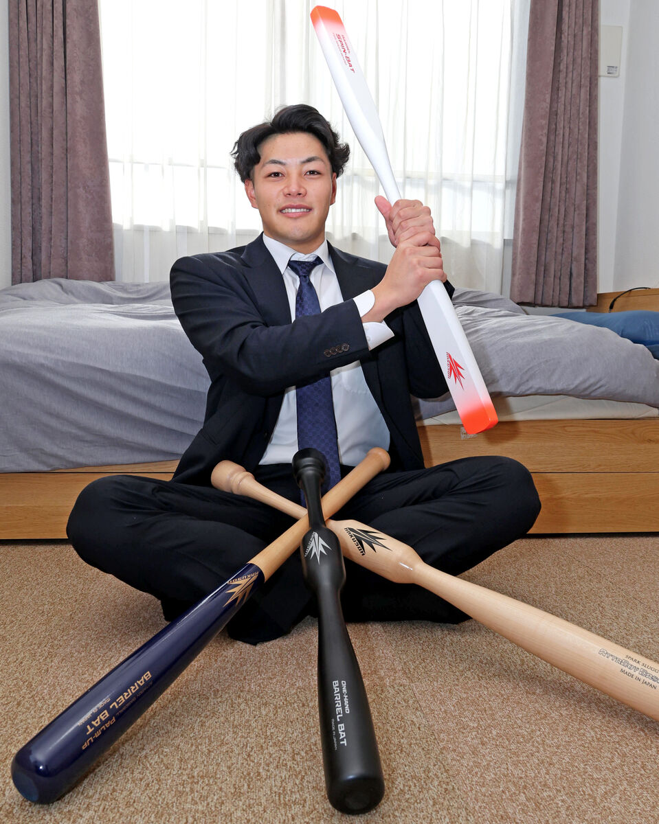 オリックス】ドラ1外野手が“4種の神器”で「開幕スタメン狙う」大学