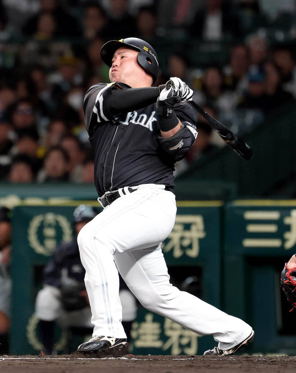日本シリーズ】山川穂高、豪快同点ソロ！甲子園でも“どすこい”「一振り