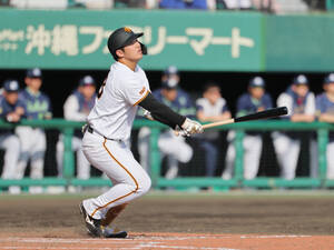 巨人】湯浅大が4打数3安打とバットで猛アピール 2軍・西武戦