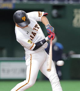 巨人】湯浅大 適時打、好走塁、好守備で開幕1軍へ猛アピール