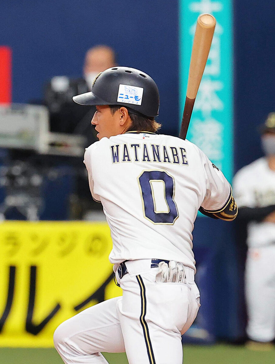 オリックス】ルーキー・渡部遼人がプロ初安打初打点「一つステップを