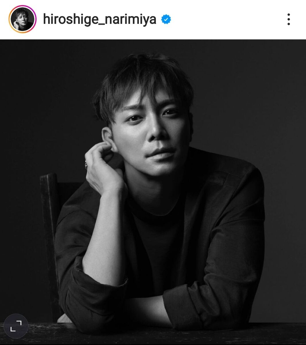 元・成宮寛貴さん、新しい宣材写真が「40歳に全然見えない」と反響