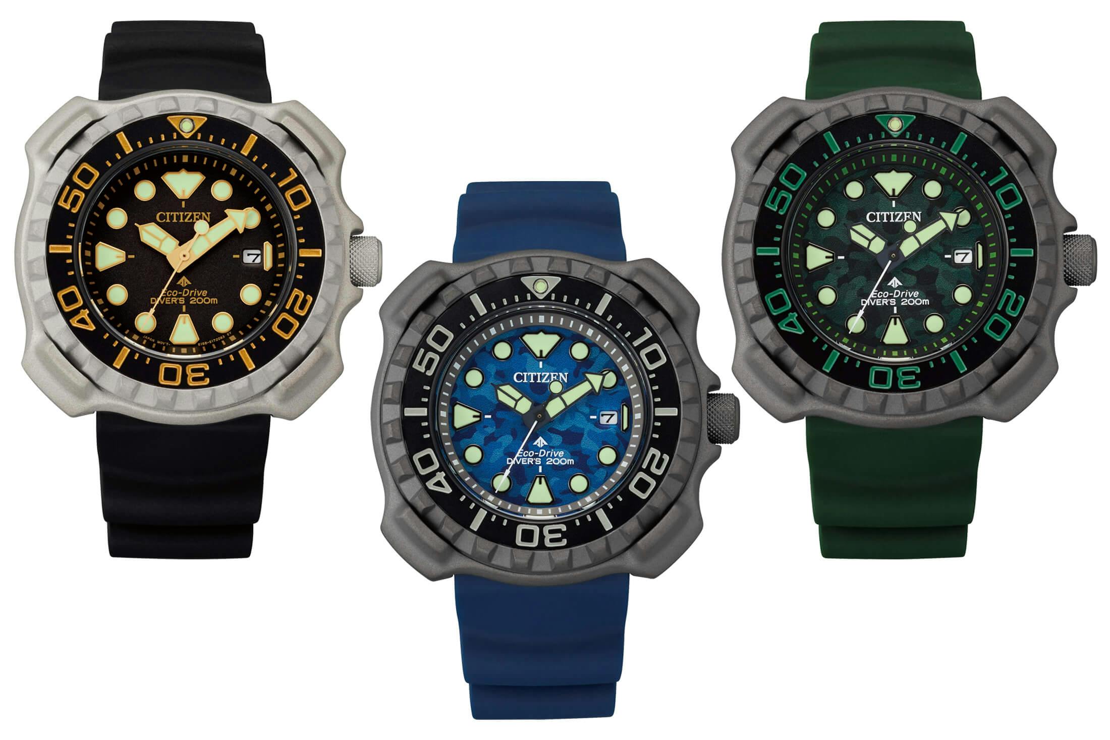 Introducing: シチズン プロマスター メカニカル ダイバー200m & エコ