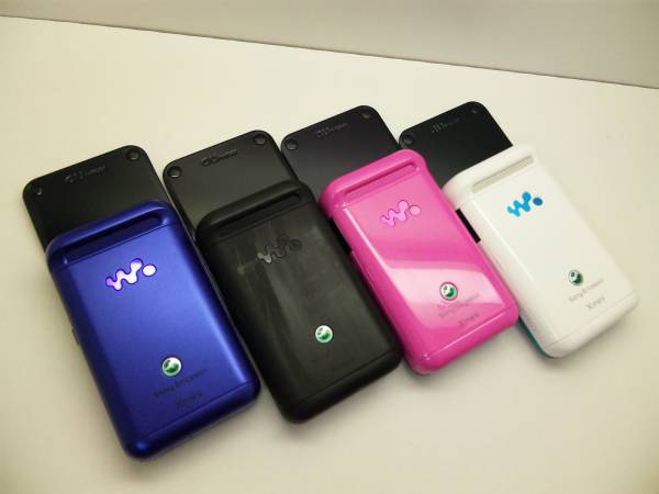 au W65S Walkman Phone Xmini モックアップ 4色セット - モック