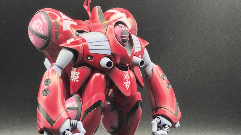 クァドラン・ロー ミリア 劇場版 ハセガワ 1/72を“重厚感重視”で