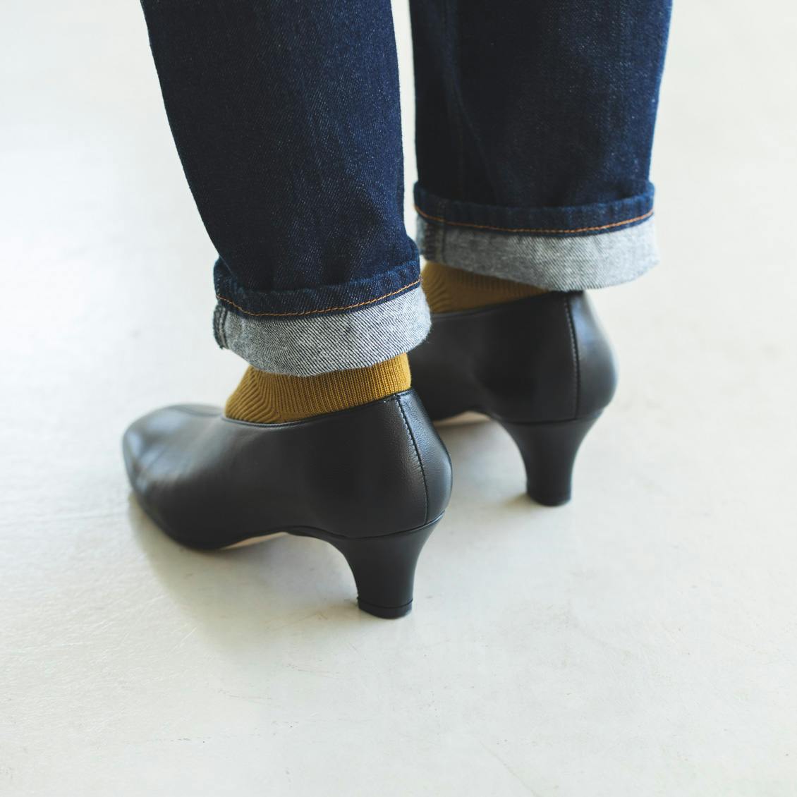 REMME / レメ / レザーパンプス（ブラック） - 北欧、暮らしの道具店