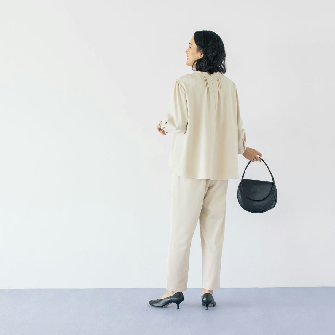 気軽に、きれい見え」ストレッチ素材の3wayセットアップ - 北欧