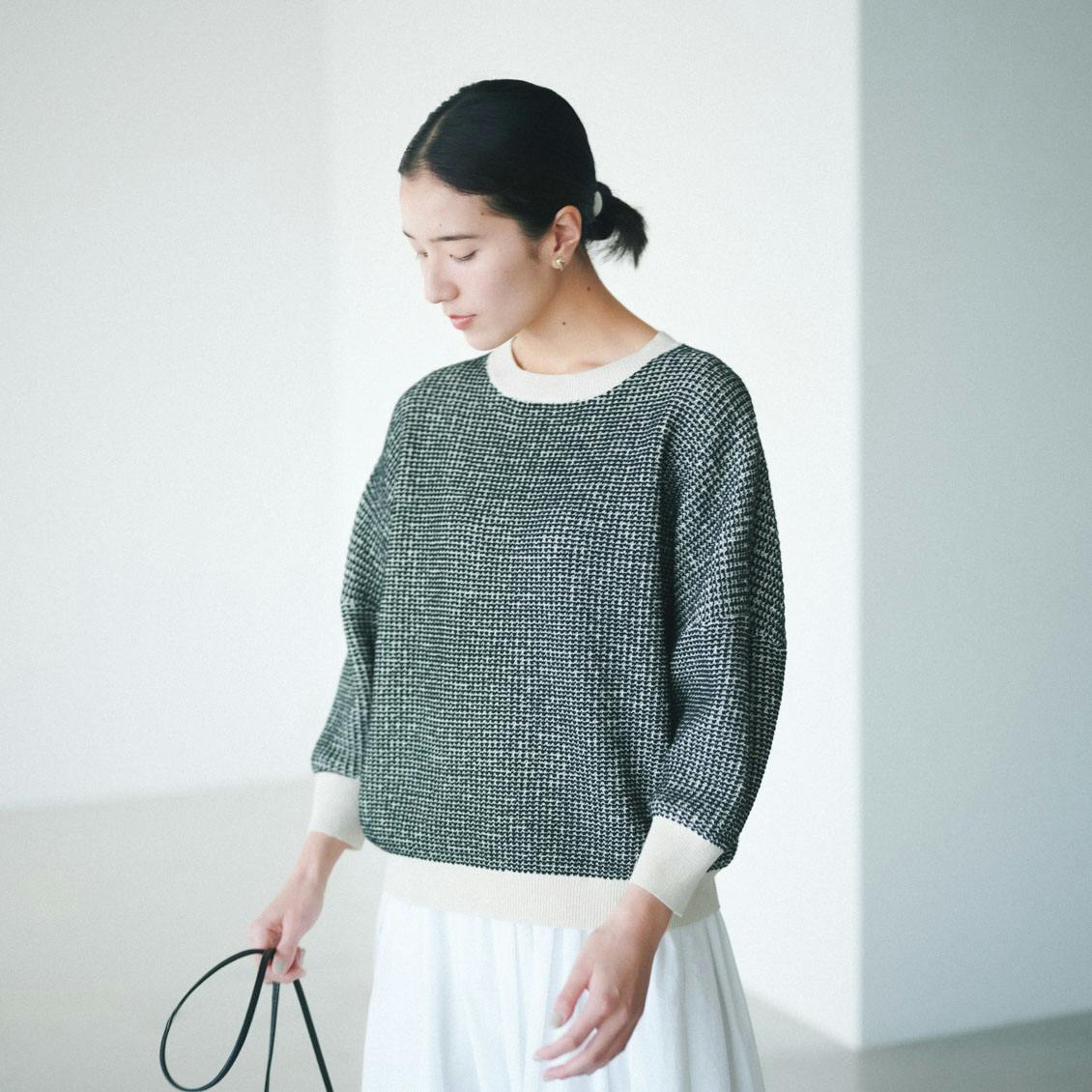 utilite / ユティリテのコットン混のワッフルニット - 北欧、暮らしの