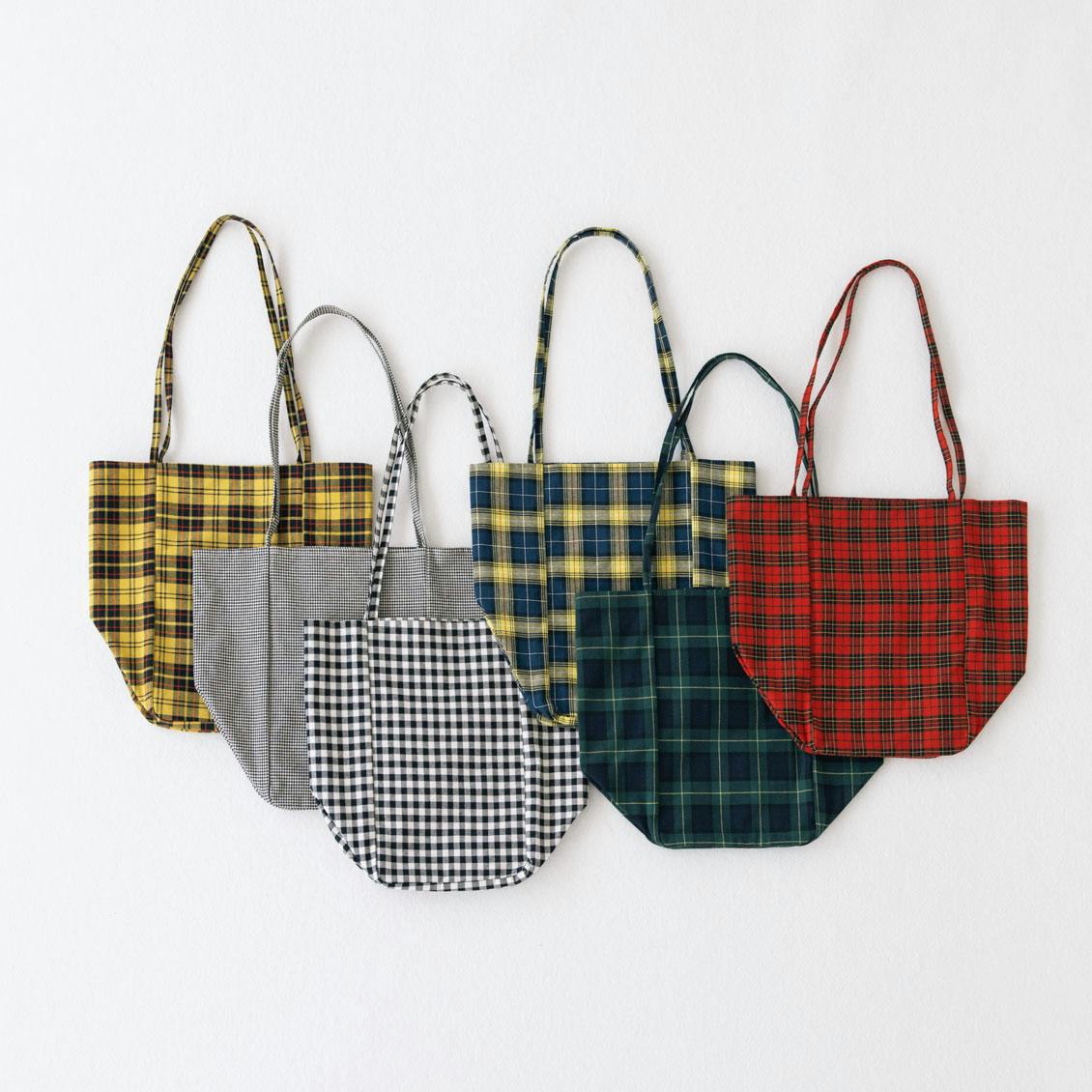当店別注】MORMYRUS / モルミルス / チェック柄トートバッグ（全6種類