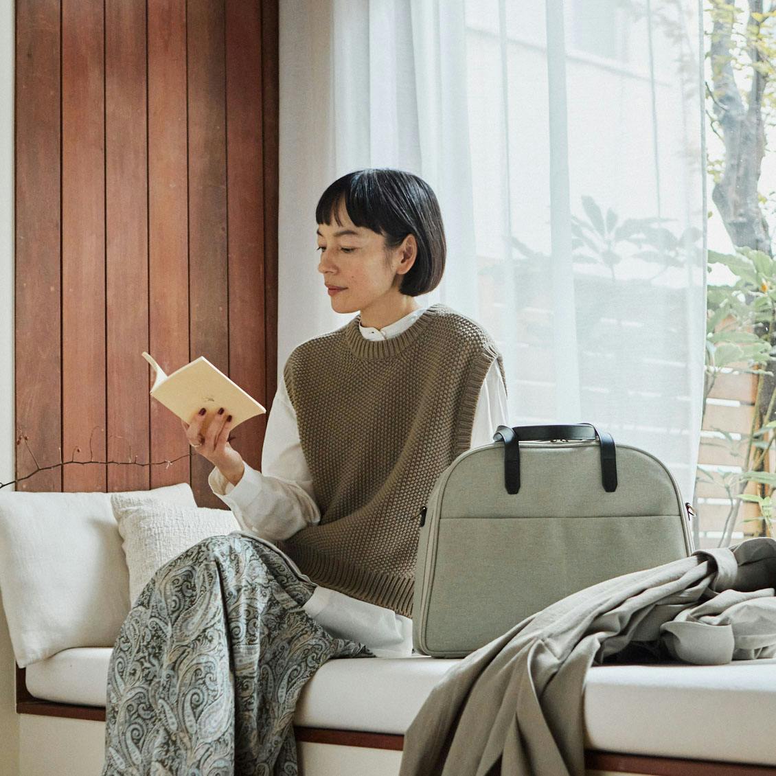 憧れを連れていく」スーツケースみたいに使えるボストンバッグ