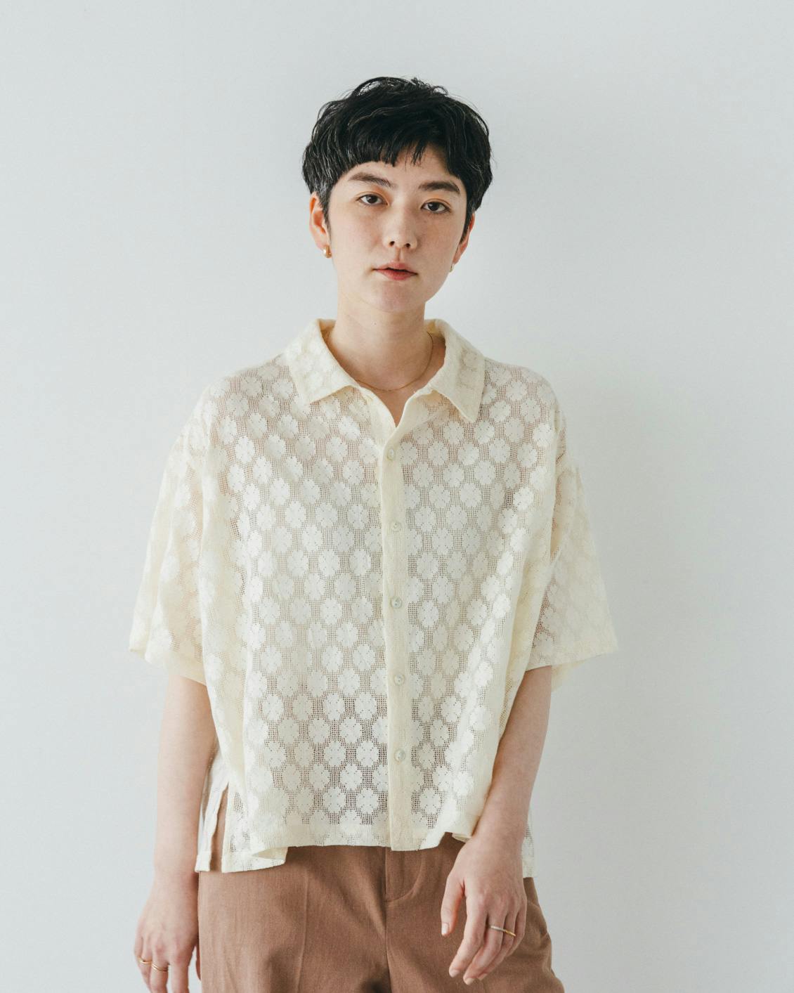 INDIA INDUSTRY / レースシャツ - 北欧、暮らしの道具店