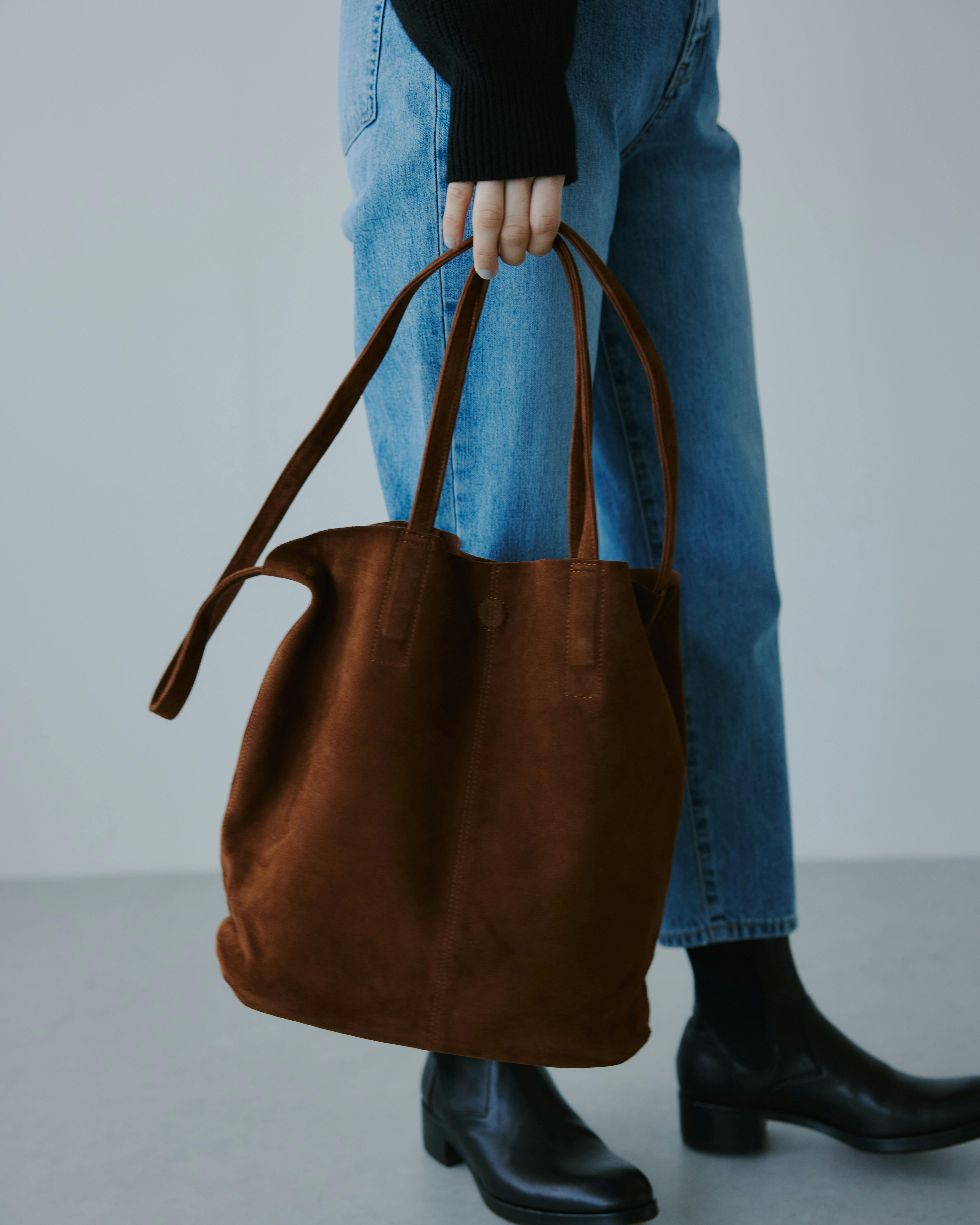 Morphée / モルフェ / オイルスエードレザーバッグ（Mサイズ） - 北欧