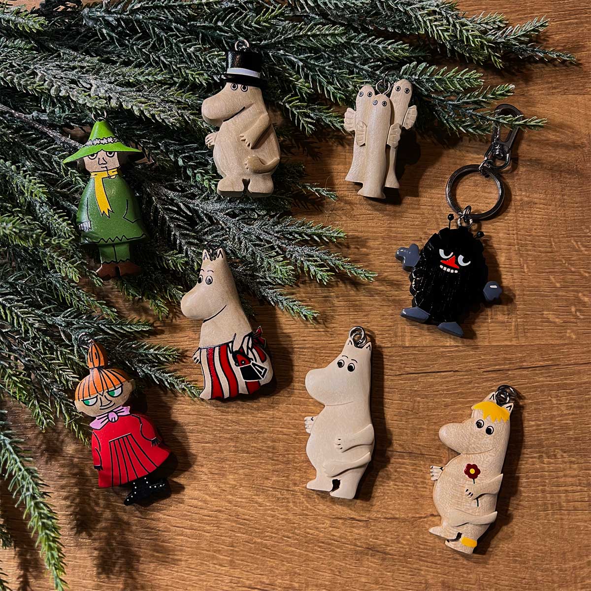 Moomin ムーミン MOLLI TOYS モリトイ ( キーホルダー / スティンキー