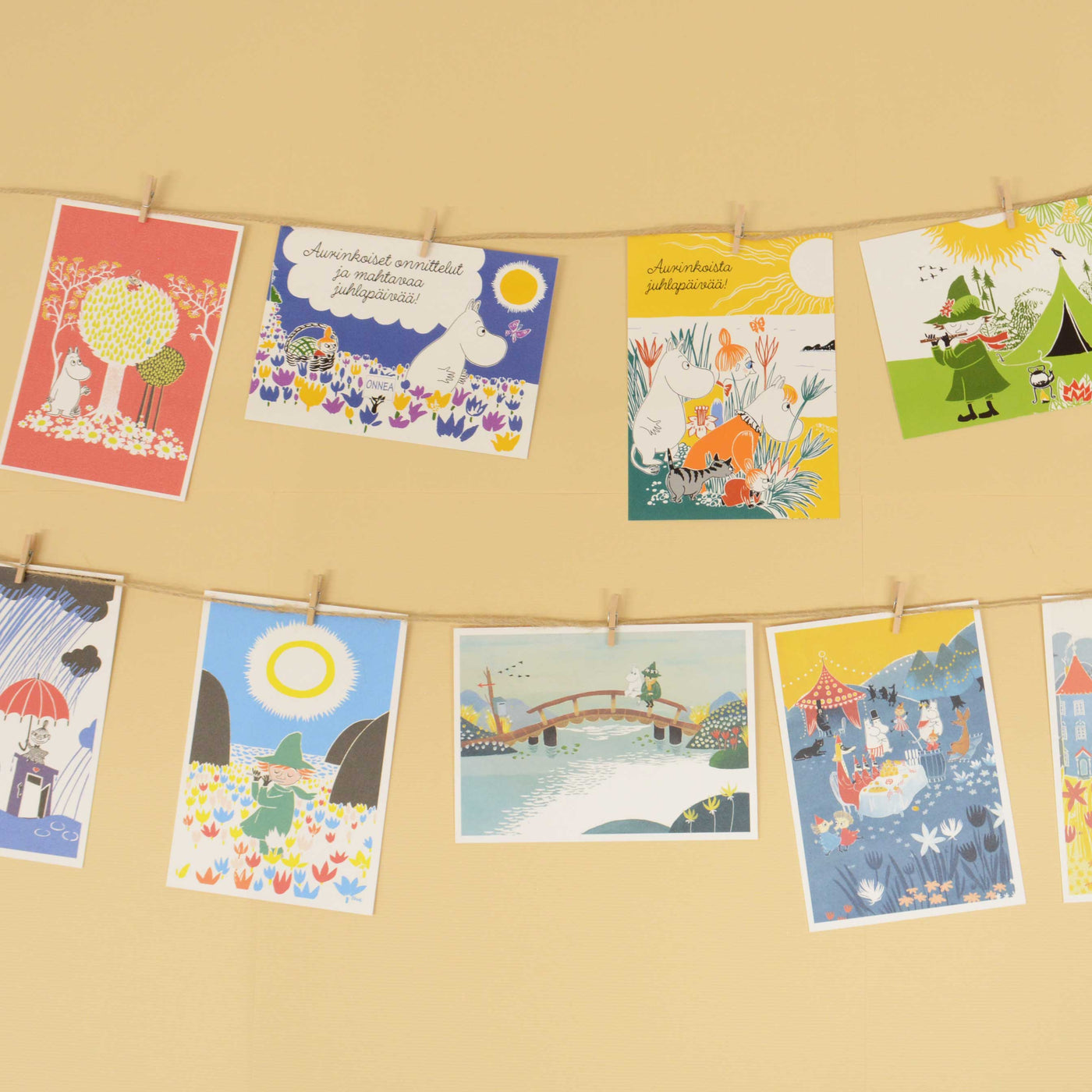 Moomin ムーミン Karto カルト ポストカード ( 森の中のムーミン