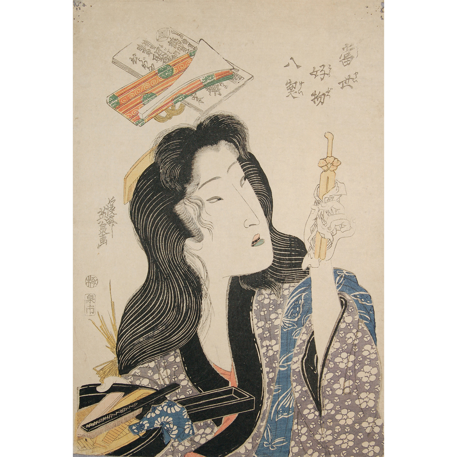 ジャポニズムにも影響を与えた 英泉の美人画 | 小布施 北斎館