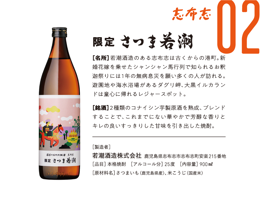 送料無料】 薩摩六名所六銘酒 芋焼酎 25度 900ml×6本セット | まるごと