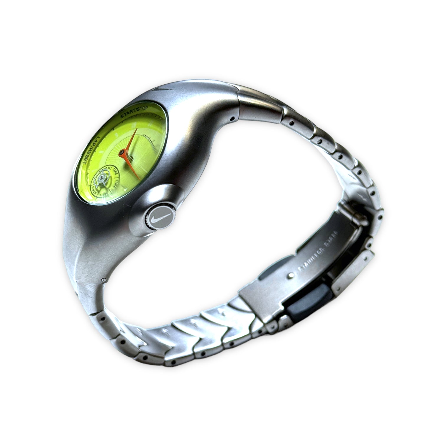 2000 年代初頭のナイキ ステンレス スチール トライアックス アナログ