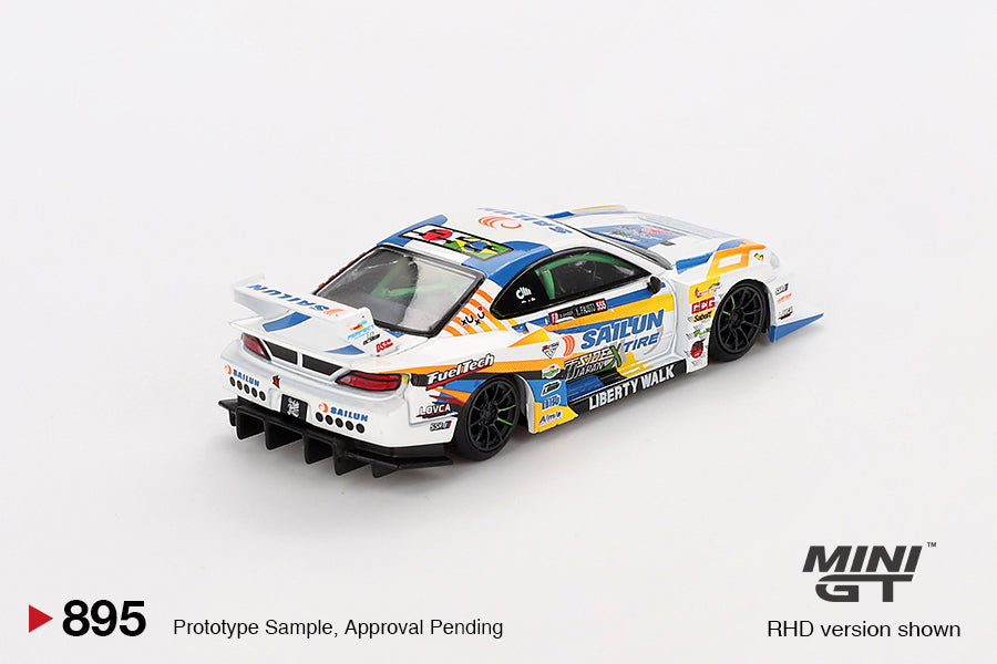 Mini GT 1:64 Nissan LB-Super Silhouette S15 SILVIA #555 2023