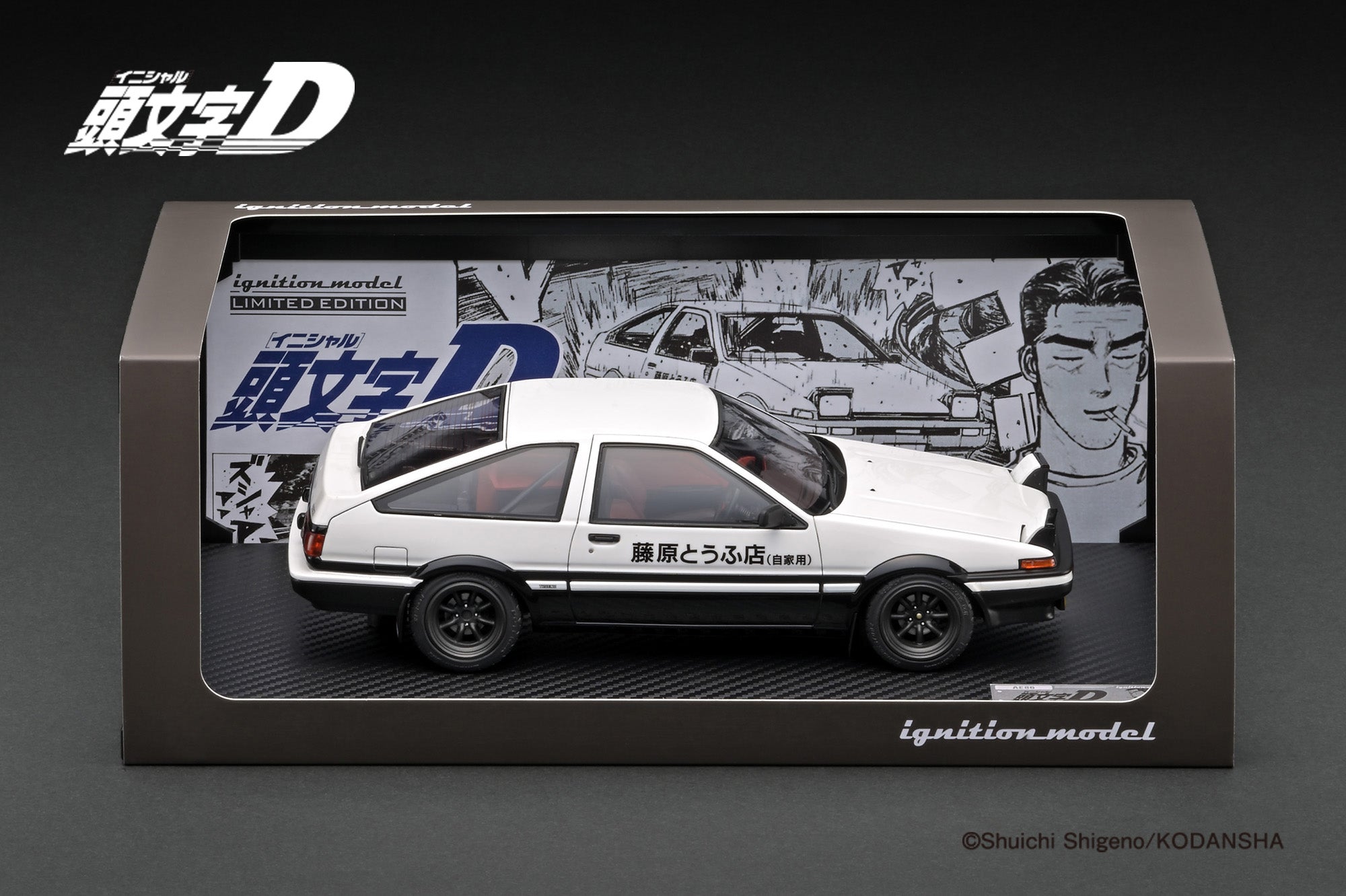 Ignition Model 1:18 INITIAL D Toyota Sprinter Trueno 3Dr GT Apex