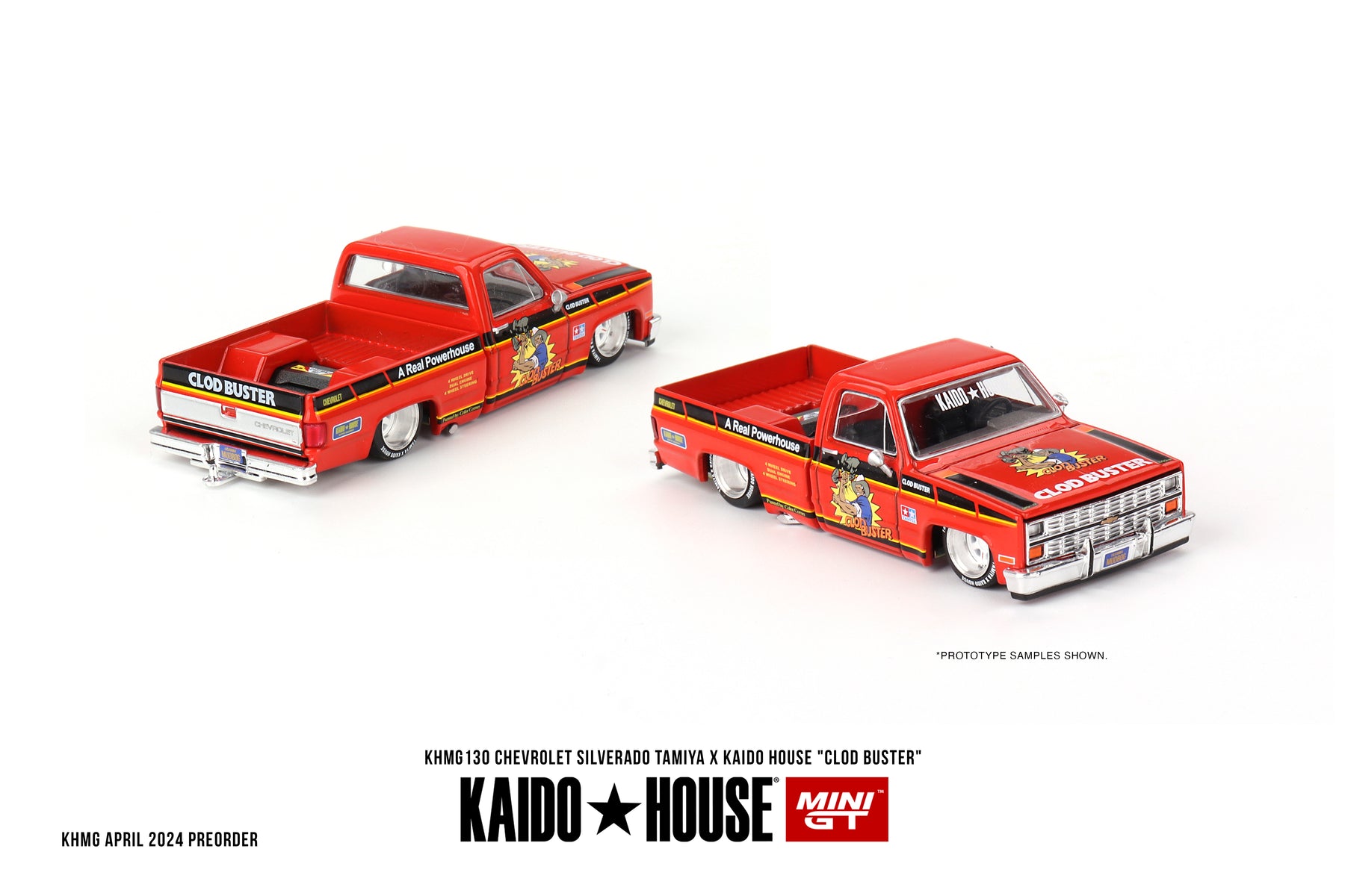 Kaido House + Mini GT 1:64 Chevrolet Silverado TAMIYA x KAIDO