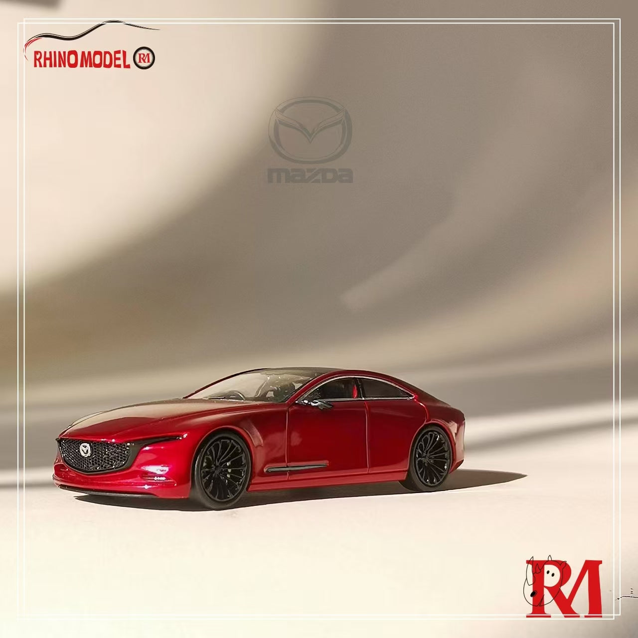 Rhino Model 1:64 Mazda Vision Coupe (2 Colors) – Horizon Diecast