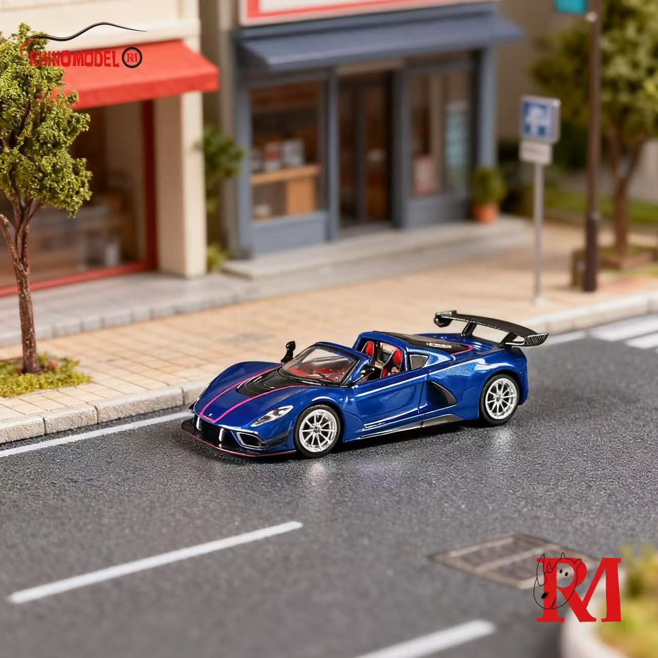 Rhino Model 1:64 Hennessey Venom F5 (2 Colors) – Horizon Diecast
