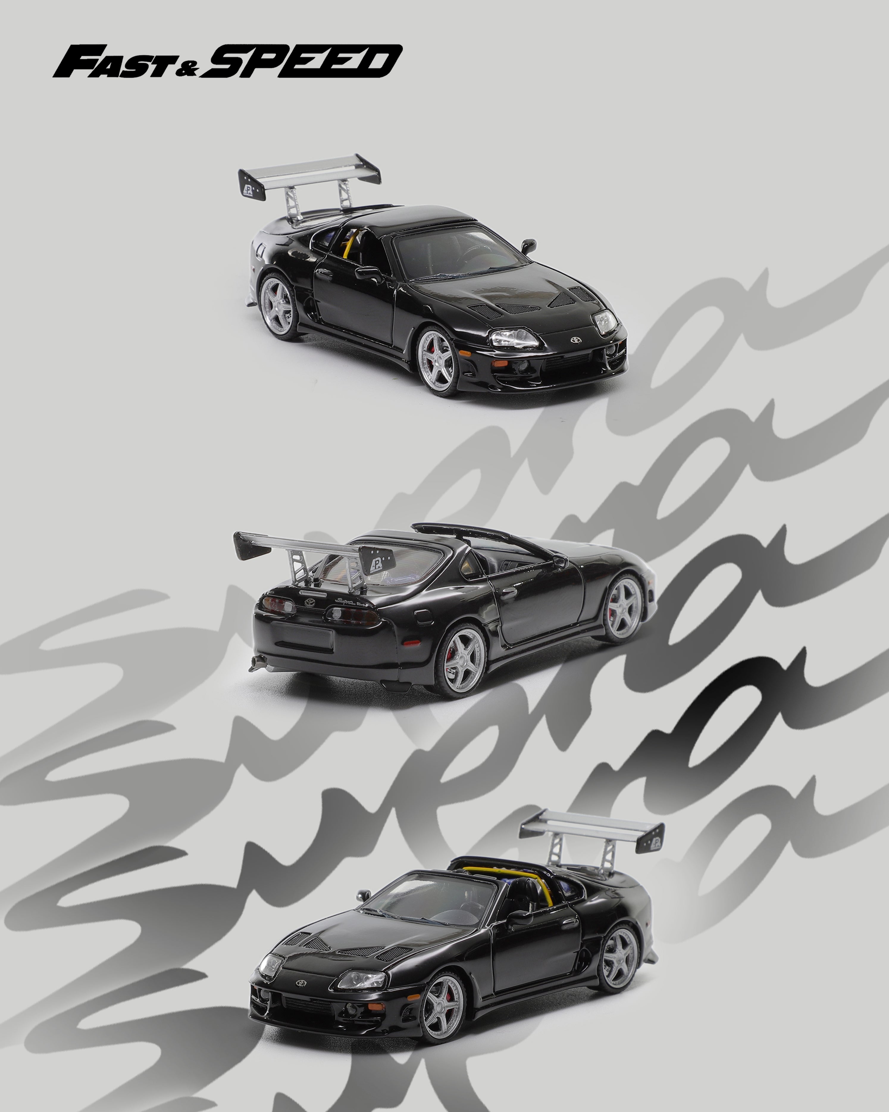 Preorder] Fast Speed 1:64 Toyota Supra Targa Roadster (3 Colours