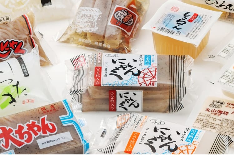 製品紹介 - 株式会社細萱食品｜蒟蒻・白滝・ところ天・ゼリー等の製造