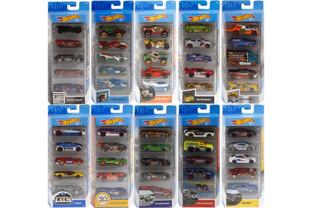 HWC公式にて2018年の5-Pack 10セットが公開！これは見かけたら買っ