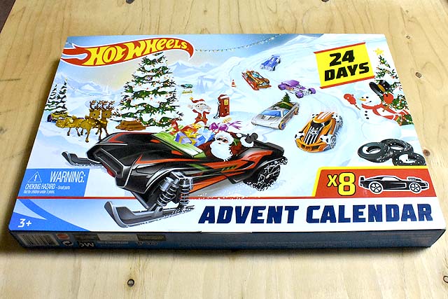 12月まで】ホットウィールアドベントカレンダーの一部開封レビュー