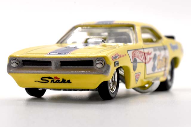 72 PLYMOUTH CUDA FCのレビュー！バラクーダ・ファニーカーのSnake III