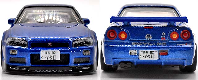 NISSAN SKYLINE GT-R V-SPEC II (BNR34)のレビュー！レーシーで