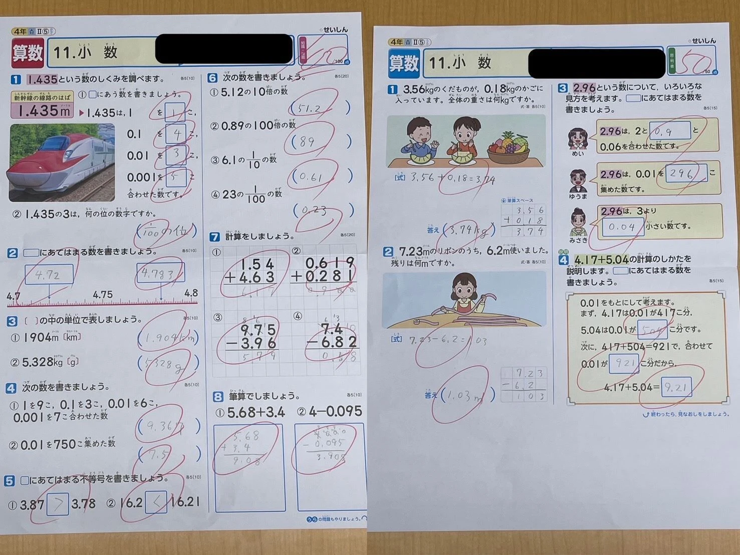 カラーテスト 国、算、社、理 1年分 小3 2024 小学3年生 カラー