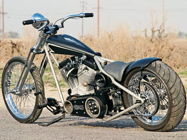 Danny Melillo's Custom Hardtail Chopper | Hot Bike Magazine