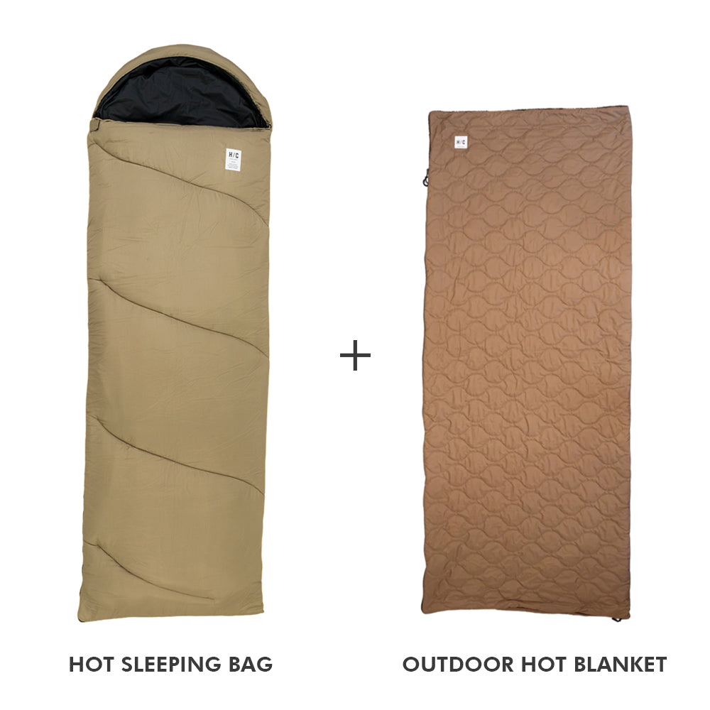 HOTEL CAMPS ホットスリーピングセット [ホット スリーピングバッグ +
